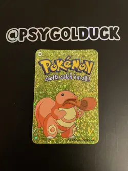 Pokemon Vending Card Holographic prism Lickitung - Image 1