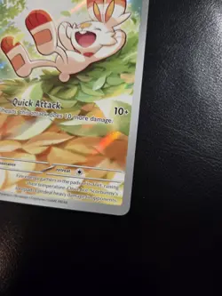 Pokemon TCG Scorbunny Ascended Heroes Full Art Illustration Rare Mint Pack Fresh - Image 2