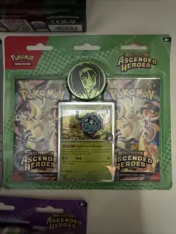 Pokemon Ascended Heroes Bundle- ETB, Tech Sticker, 2 -Two Pack Blister - Image 4