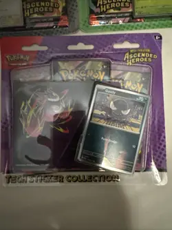Pokemon Ascended Heroes Bundle- ETB, Tech Sticker, 2 -Two Pack Blister - Image 5