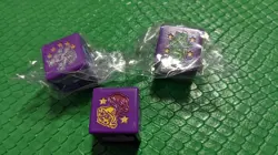 ORIGINAL MINT 1x Metal Enamel Toon Dice Yugioh from Amanda Lapalme AKA Mana Moon - Image 1