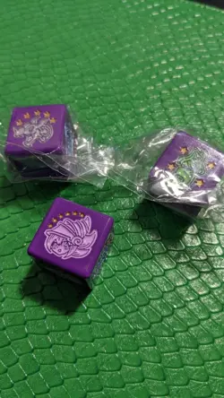 ORIGINAL MINT 1x Metal Enamel Toon Dice Yugioh from Amanda Lapalme AKA Mana Moon - Image 2