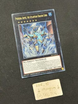 Yugioh - Poseidra Abyss The Atlantean Dragon Lord - 25LP-EN012 Emblazoned UR - Image 3