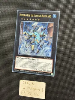 Yugioh - Poseidra Abyss The Atlantean Dragon Lord - 25LP-EN012 Emblazoned UR - Image 4