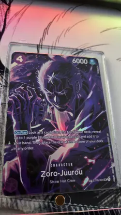 One Piece Card Zoro-Juurou SP OP12 ST18-004 Legacy of the Master English - Image 3