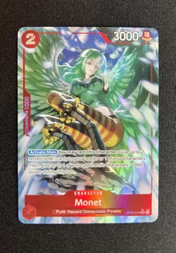 One Piece TCG Monet OP10-016 Alt Art - Image 1