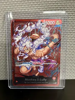 One Piece CCG Monkey.D.Luffy ST21-001 Leader English Edition - Image 1