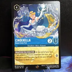 Cinderella – Dream Come True Legendary | Disney Lorcana Deck Builder | 155/204 - Image 1