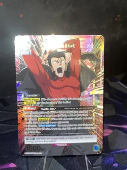 Union Arena CCG One Punch Man Metal Bat UE06BT/OPM-1-044 Alt Art SR - Image 1