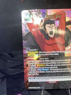 Union Arena CCG One Punch Man Metal Bat UE06BT/OPM-1-044 Alt Art SR - Image 3