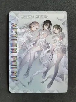 Bandai Union Arena, Idolmaster, UAPR/IMS-AP02 Action Point Promo, Foil - Image 1