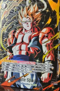 Ultimate Sparking FB05-115 Alternate Art Dragon Ball Card Fusion gohan whis - Image 2