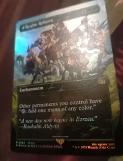 A Realm Reborn (Borderless) (Chocobo Track Foil) -Foil Near Mint MTG - Image 2
