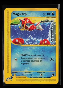 Magikarp 118/165 Common Expedition Pokemon Card - Image 1