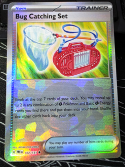 Bug Catching Set 102/131 Pokeball Reverse Prismatic Evolutions Pokemon Card NM - Image 1