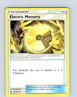 Pokemon TCG Electric Memory S&M Ultra Prism 121/156 Regular Uncommon Card LP-NM - Image 1