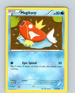 Pokemon TCG Magikarp Generations 22/83 Regular Common Card LP-NM - Image 1