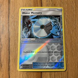 Water Memory 157/181 Sun & Moon Team Up Reverse Holo Pokemon Card NM - Image 1
