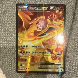 Pokemon Charizard EX XY121 Promo XY Holo 180 HP Dragon Card - Image 1