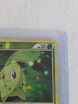 Chikorita 53/95 Call of Legends Reverse Holo Pokemon Card 2011 Vintage - Image 5