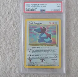 Pokemon TCG Cool Porygon Black Star Promo Holo 2000 15 PSA 7 Card Stock - Image 1