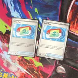 Pokemon TCG Poke Pad Trainer Item Cards Lot (2) Ascended Heroes English - Image 1
