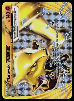 Pokemon Card - Marowak BREAK XY BREAKthrough 79/162 Holo - Image 1