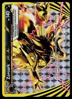 Pokemon Card - Zoroark BREAK XY BREAKthrough 92/162 Holo - Image 1