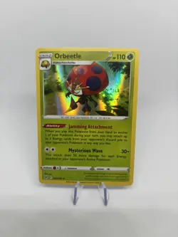 Orbeetle 020/196 Holo Rare Lost Origin Pokemon Card - Image 1