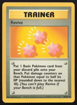Revive #89 Base Set Pokemon Card - Image 1