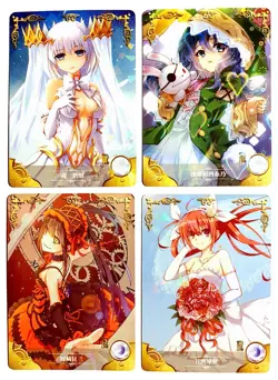 Goddess Story Waifu Card TCG | Date A Live - Waifu Collection | CARD SET [ 4x ] - Image 2