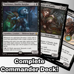 Tinybones, Bauble Burglar Commander Deck EDH 100 Magic Cards Custom Deck MTG - Image 1