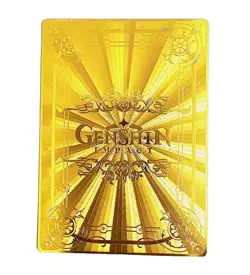 Waifu Anime Cards TCG | Furina Focalors - Genshin Impact [ METAL CARD ] Hentai - Image 3