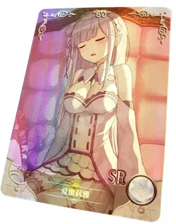 Goddess Story Waifu Card TCG | Emilia - Re:Zero | SR | NS-08SR-05 - Image 1