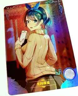 Goddess Story Waifu Card TCG | Ruka - Rent-a-Girlfriend | SR | NS-2M04-045 - Image 1