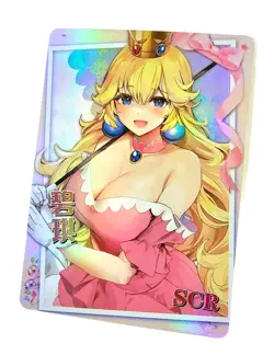 Goddess Story Waifu Card | Princess Peach - Super Mario | SCR | NS-2M11SCR-10 - Image 1