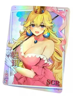 Goddess Story Waifu Card | Princess Peach - Super Mario | SCR | NS-2M11SCR-10 - Image 2