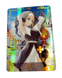 Goddess Story Waifu Card TCG | Iris - Fire Force | SSR | NS-2M04-013 - Image 1