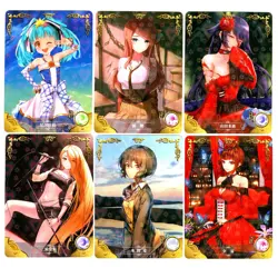 Goddess Story Waifu Card TCG | Zombie Land Saga - CARD SET [6 cards ] Collection - Image 1