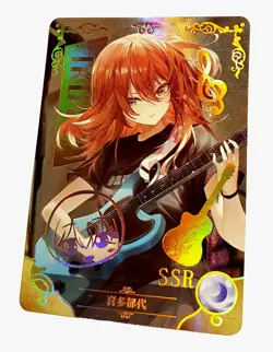 Goddess Story Waifu Card TCG | Ikuyo Kita - Bocchi the Rock! | SSR | NS-09SSR-15 - Image 1