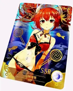 Goddess Story Waifu Card TCG | Kotori Itsuka- Date a Live | SSR | NS-10M04SSR-14 - Image 1