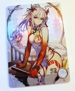 Goddess Story Waifu Card TCG | Nian - Arknights | SR | NS-08SR-18 - Image 1