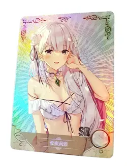 Goddess Story Waifu Card TCG | Emilia - Re:Zero | SR | NS-5M03-089 - Image 1