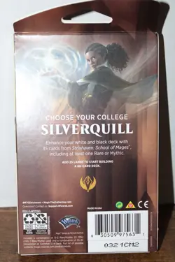 Magic: The Gathering – Strixhaven: School of Mages Silverquill Theme Booster - Image 2