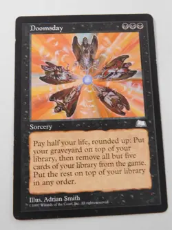 Doomsday Weatherlight Sorcery Magic the Gathering TCG Trading Card Mtg - Image 1