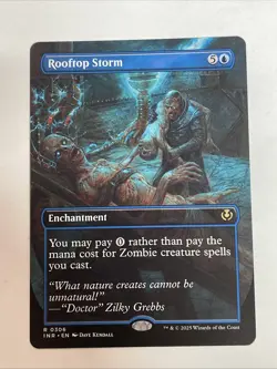 Rooftop Storm (Borderless) Innistrad Remastered #306 Rare - Image 1