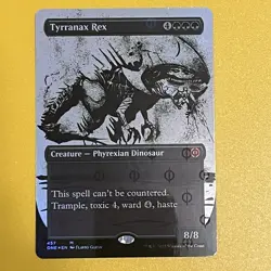 Tyrranax Rex | Showcase Step-And-Compleat Foil | M | 457 | ONE | MTG - Image 1