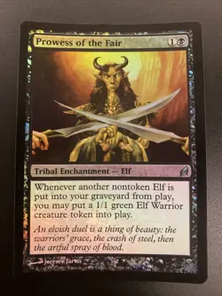 FOIL Prowess of the Fair 136/301 MTG Lorwyn Uncommon LP/EX English - Image 1