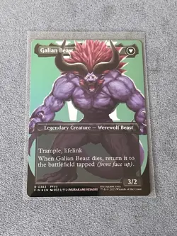 Prompto Argentum- MTG Final Fantasy - Borderless Foil 0387 - Image 2