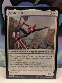 Spider-UK - FOIL - 0017 - Marvel's Spider-Man - MTG - NM - Image 1